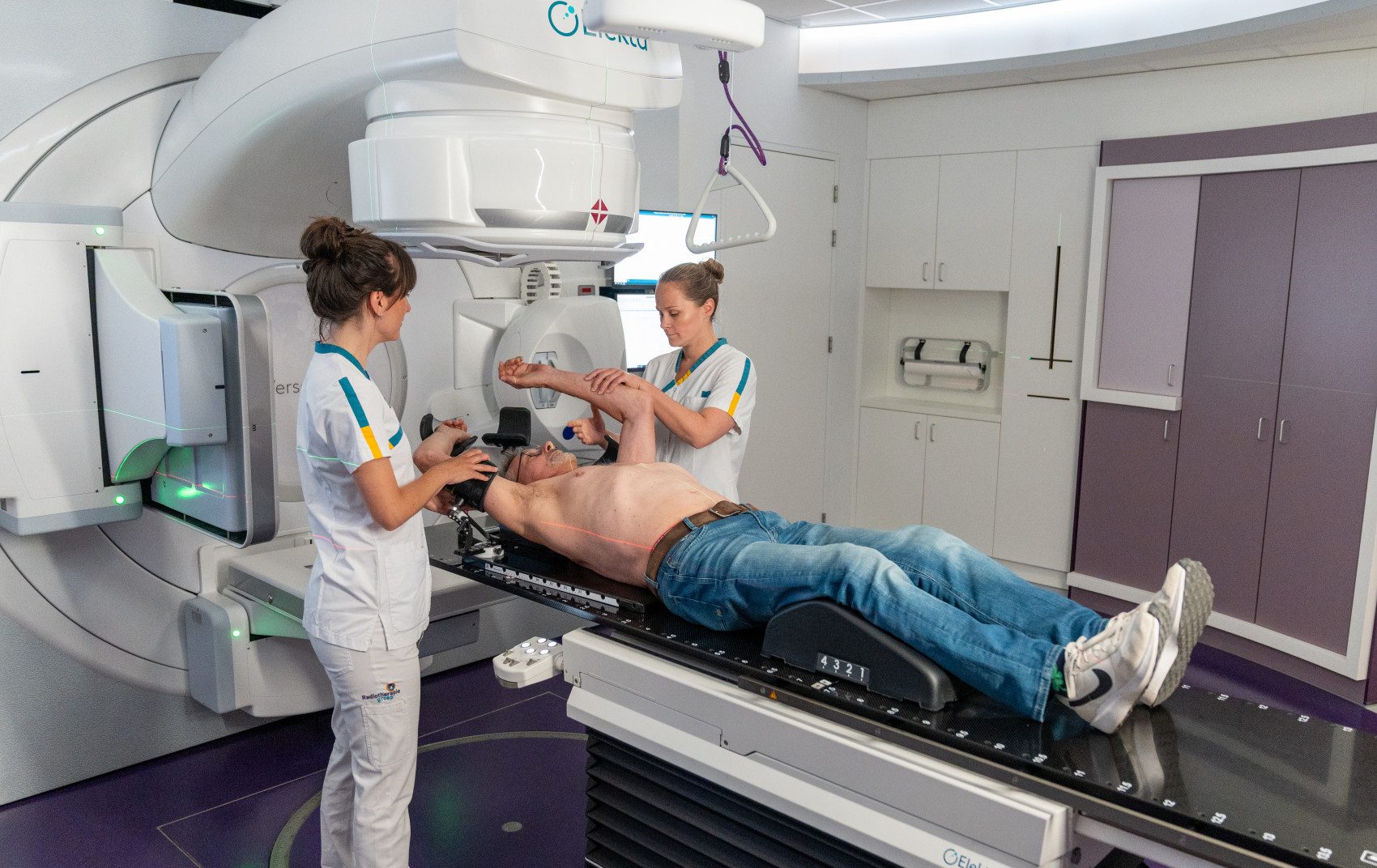 Bestraling bij Radiotherapiegroep